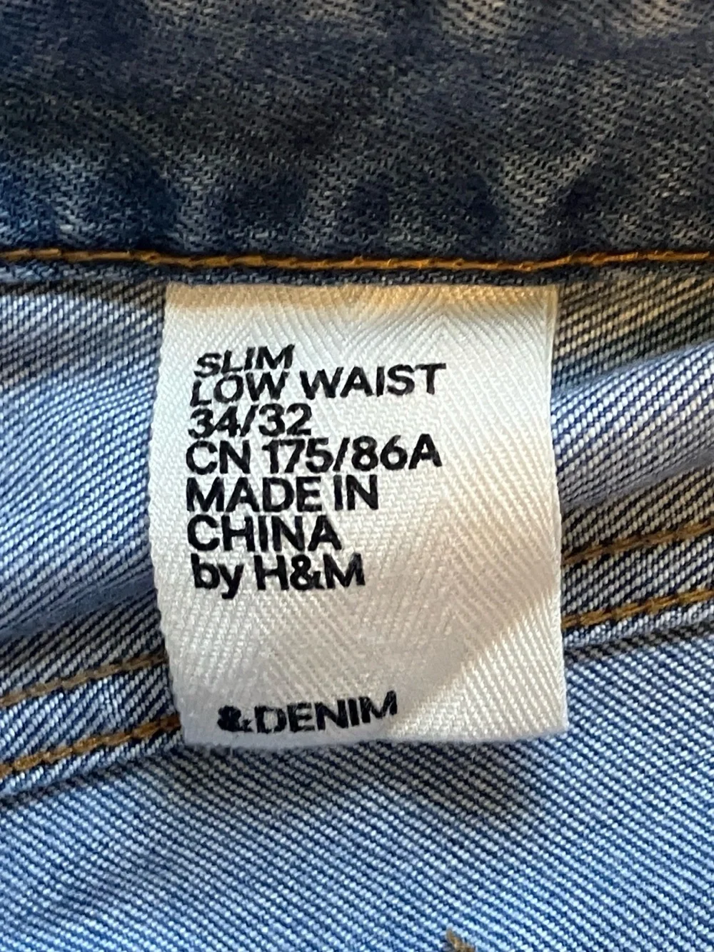 H&M slim straight